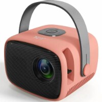 RCA RPJ264CORAL Retro 480P Coral Portable Home Theater Projector