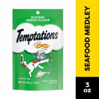 Temptations Classic Seafood Medley Crunchy and Soft Adult Cat Treats