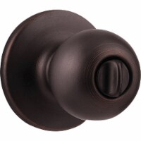 Weiser Yukon Venetian Bronze Bed & Bath Door Knob GAC331 Y11P MS 6LR1