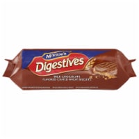 Mcvitie's Digestives Milk Chocolate Flavored Coated Wheat Biscuits Perspective: Main