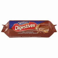 Mcvitie's Digestives Milk Chocolate Flavored Coated Wheat Biscuits Perspective: Main