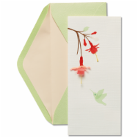 Papyrus (S26) Hummingbird Blank Card Perspective: Main