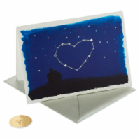 Papyrus (S7) Star Crossed Lovers Valentine's Day Greeting Card Perspective: Main