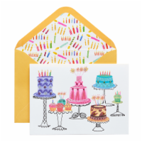 Papyrus (S20) Cakes Birthday Card Perspective: Main