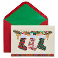 Papyrus (S4) Stockings Christmas Card Perspective: Main