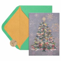 Papyrus Festive Holiday Tree Boxed Christmas Cards Perspective: Main