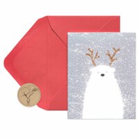 Papyrus Christmas Cards Boxed, Holiday Polar Bear 20 Count Perspective: Main