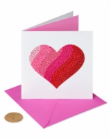 Papyrus Valentine’s Day Card (Gemmed Heart) Perspective: Main