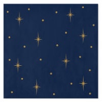 American Greetings All Occasion Lunch Napkins Gold Stars Perspective: Main