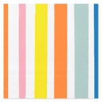 American Greetings 20-Count Beverage Napkins, Colorful Lines Perspective: Main