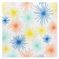 American Greetings Lunch Napkins- Colorful Fireworks Perspective: Main