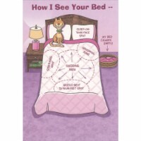 RPG How Your Cat Sees Your Bed Funny Mother's Day Card from the Cat Perspective: Main