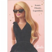 American Greetings Iconic, Classic, Legendary: Barbie in Black Dress Mother's Day Card Perspective: Main