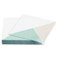 American Greetings Lunch Napkins Three Design on White Perspective: Main