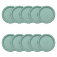American Greetings 7 Inch All Occassion Paper Plates - Green Perspective: Main