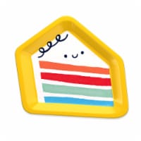 American Greetings 9 Inch Birthday Paper Plates - Piece of Cake Perspective: Main