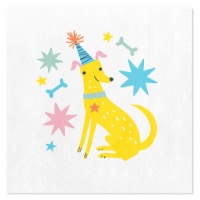 American Greetings Beverage Napkins - Birthday Dog Perspective: Main