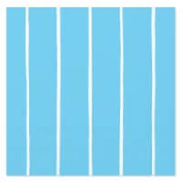 American Greetings 20-Count Beverage Napkins, Stripes on Blue Perspective: Main