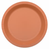 American Greetings All Occasion Paper Plates - Orange Perspective: Main