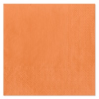 American Greetings 20-Count All Occasion Lunch Napkins, Orange Perspective: Main