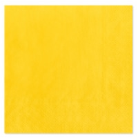 American Greetings 20-Count All Occasion Beverage Napkins, Yellow Perspective: Main
