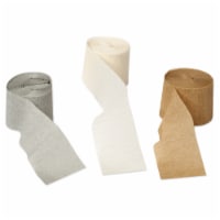 American Greetings Crepe Paper Streamers - Silver White and Gold Perspective: Main