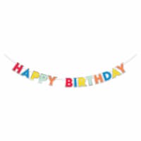 American Greetings 7 Foot Party Banner - Happy Birthday Perspective: Main