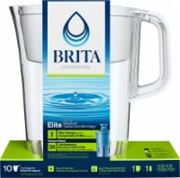 Brita® 10-Cup Tahoe Pitcher With Elite Filter In Bright White