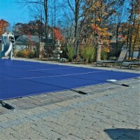 Gli Pool Products 201636RECES48SAPBLU 16 x 36 in. Blue Mesh Safety Cover