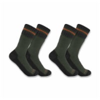 Carhartt Heavyweight Synthetic-Wool Blend L Boot Socks - Burnt Olive Perspective: Main