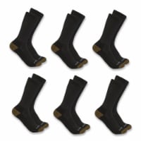 Carhartt Midweight L Crew Sock Multipack - Black Perspective: Main