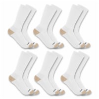 Carhartt Midweight L Crew Sock Multipack - White Perspective: Main