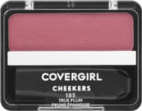 CoverGirl Cheekers Blush, True Plum 185, 0.12 Ounce