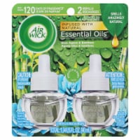 AIR WICK® Scented Oil Twin Refill Snuggle® Fresh Linen, 2 ct - Harris Teeter