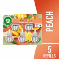 Air Wick Plug in Scented Oil Refill Fresh Peach and Sweet Nectar Air Freshener Essential Oils