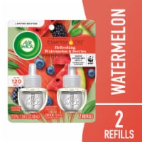 Air Wick Plug in Scented Oil Refill Fresh Watermelon & Berries Air Freshener Essential Oils
