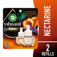 Air Wick Plug in Scented Oil Refill Nectarine & Paradise Flower Air Freshener Essential Oils