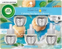 Air Wick Scented Oil Refill - Calming Sea Spray & Breeze - 5 Refills Perspective: Main