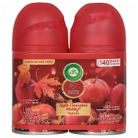 Air Wick Automatic Air Freshener Spray Refill Apple Cinnamon Essential Oils