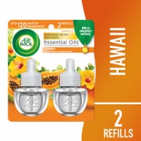 Air Wick Plug in Scented Oil Starter Kit Hawaii Air Freshener Essential Oils