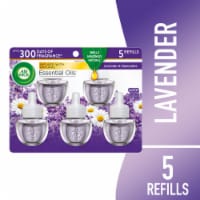 Air Wick Scented Oil Refill, Plug In Air Freshener, Lavender and Chamomile, 5 refills Perspective: Main
