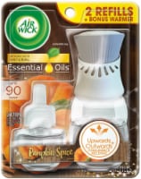 Air Wick® Pumpkin Spice Scented Oil Refills with Bonus Warmer Perspective: Main