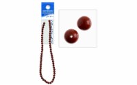 John Bead SP 16  Jasper 6mm Round Red Natural
