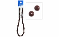 John Bead SP 16  Jasper 8mm Round Mahogany