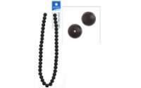 John Bead SP 16  Stone 10mm Round Dyed Matte Black
