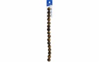 John Bead SP 7  12mm Round Tiger Eye Nat Dyed Brn