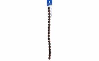 John Bead SP 7  10mm Round Tiger Eye Nat Dyed Red