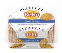 Reko® Pizzelle Vanilla Italian Waffle Cookies Perspective: Main