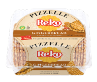 Reko® Gingerbread Pizzelle Waffle Cookies Perspective: Main