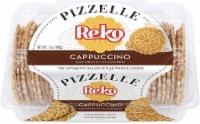 Reko Pizzelle Cappuccino Flavor Italian Waffle Cookies Perspective: Main